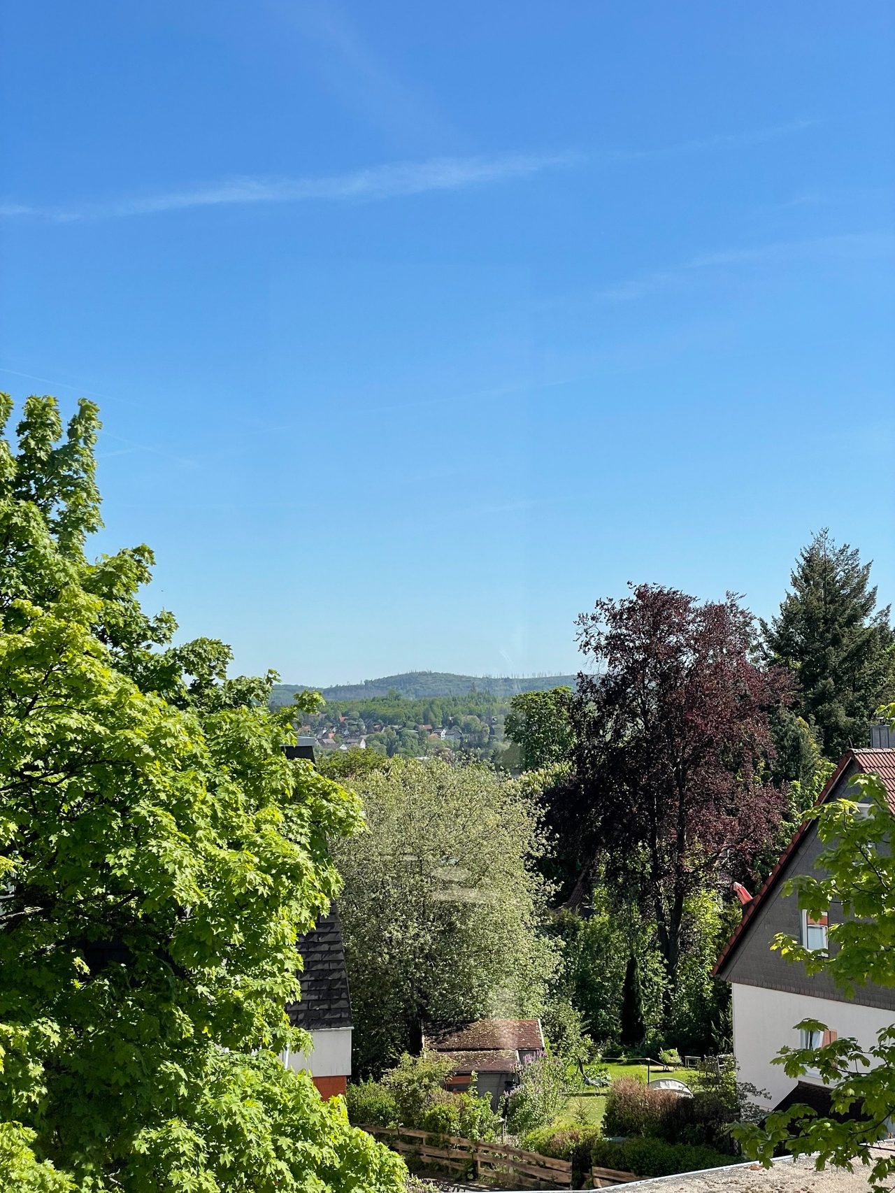 Bergsicht vom Balkon